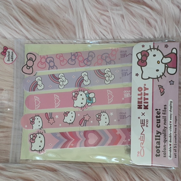 Brand New The Creme Shop Hello Kitty Nail Files- 5 CT. - Picture 1 of 1